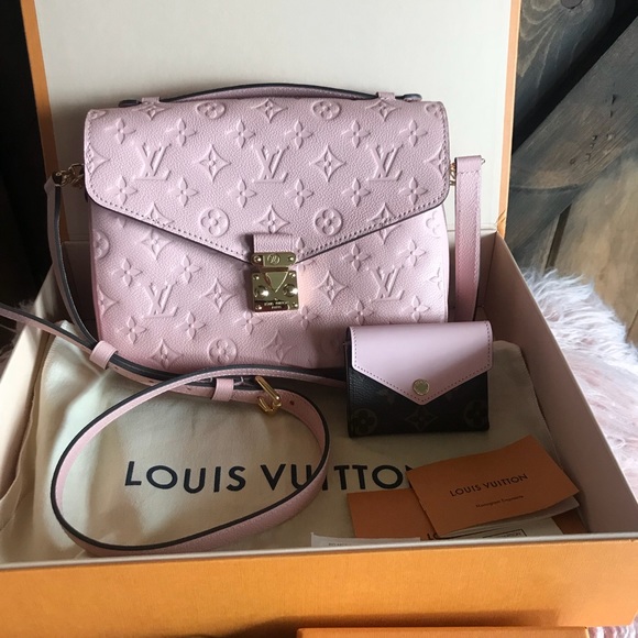 Louis Vuitton Handbags - Sold❤️Louis Vuitton Metis Rose Pink Mono Crossbody